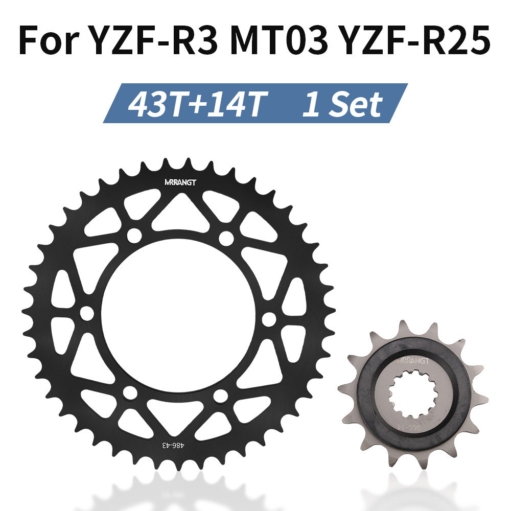 MRRANGT製 バイク用 520チェーン駆動部品 43歯リ - Titanium Motorcycle Rear Sprocket 520 のレビューと価格